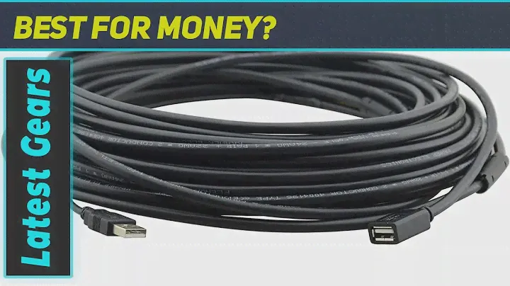 Kramer Electronics CA-UAM/UAF USB 2.0 A (M) to A (F) Active Extension Cable, 65' - Enhance