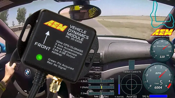 AEM Electronics Vehicle Dynamics Module for Track Mapping & Chassis Data!