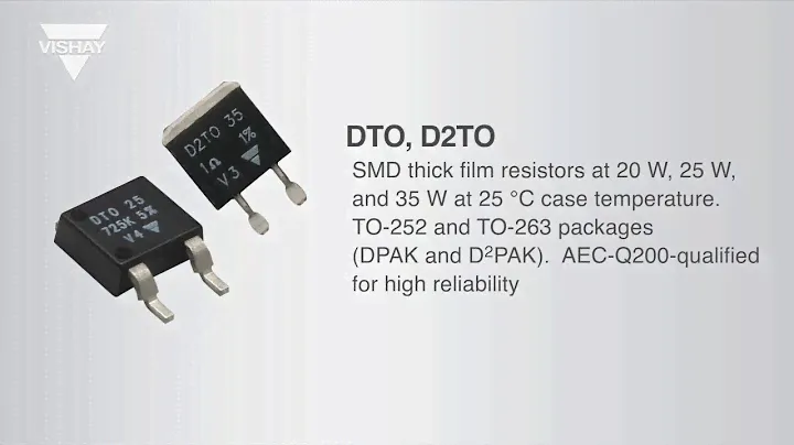 Resistors: Thick Film Power Resistors