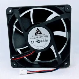 Вентилятор Delta Electronics AFB1248VHE DC 48V 0.27A 120x38 3pin-0