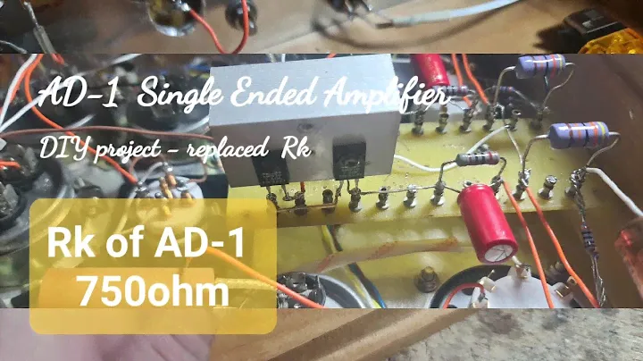 AD-1 SE Amp , DIY project : Are replace Rk with Caddock MP930 make be better?