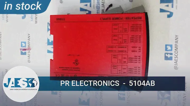 PR ELECTRONICS 5104AB (IN STOCK) Repeater power supply - Alimentazione di corrente