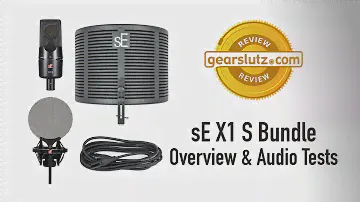 sE Electronics X1 S Studio Bundle - Overview and audio tests