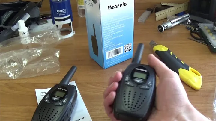 Рации Retevis h-777/rt-628 | Антенна retevis RHD-771 | Распаковка