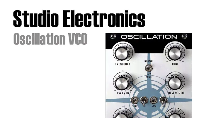 Studio Electronics Oscillation Eurorack VCO