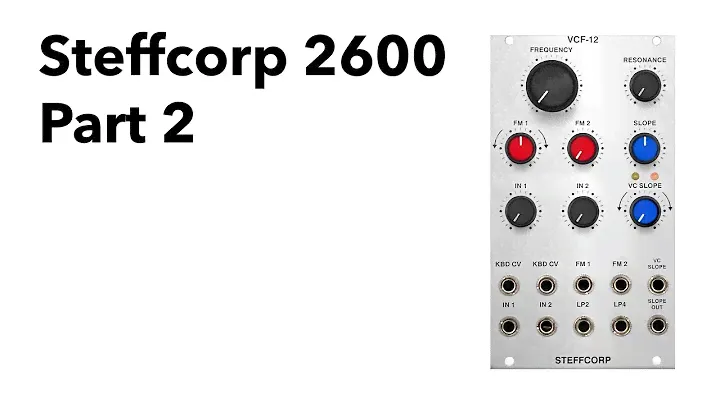 Steffcorp 2600 - Part 2