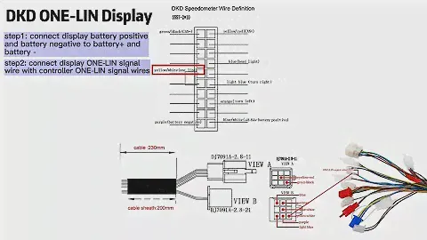 How to Connect ONE-LIN Display with Fardriver Controller