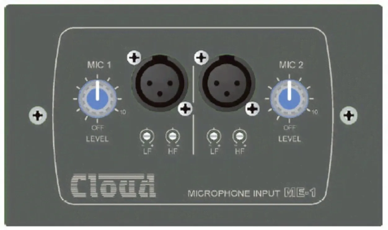 Cloud Electronics ME1 активная входная плата DCM с двойным мик входом, управление микрофонным уровнем-0