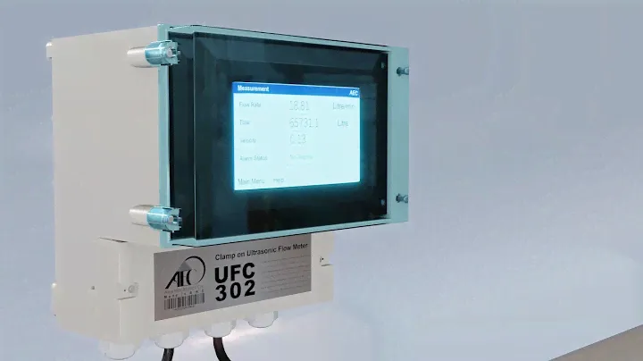 UFC302 Clamp on flowmeter Calibration by Alex Electronics Co.