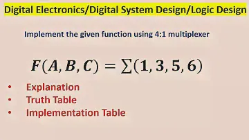 Implement the given function using 4:1 multiplexer. 𝑭(𝑨,𝑩,𝑪)=∑(𝟏,𝟑,𝟓,𝟔)