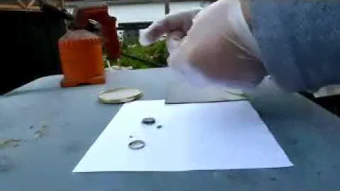 Extract Lithium from a CR2032 Battery