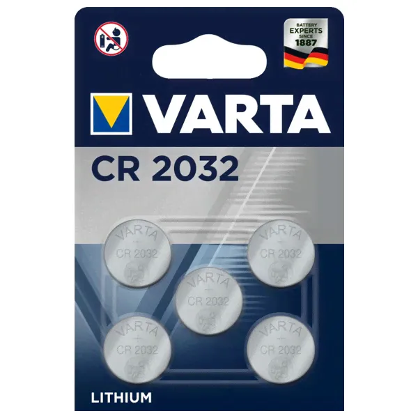 Батарейка VARTA ELECTRONICS CR 2032 (упаковка 2шт) 4008496746460-2