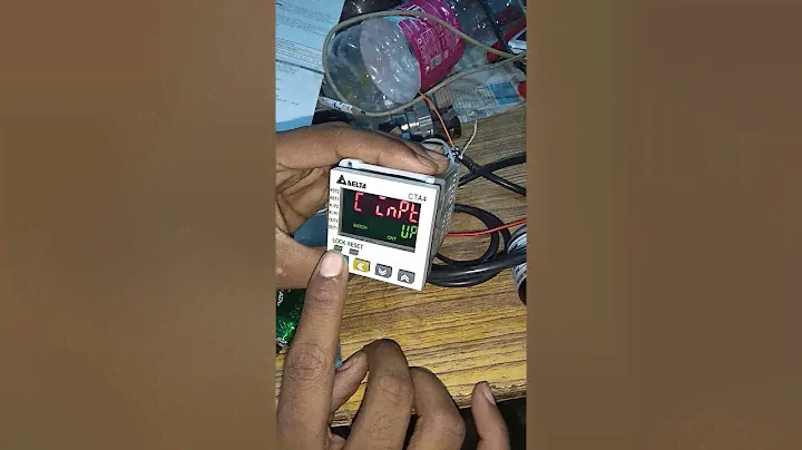 BATCH MONITRING SYSTEM USING ENCODER AND COUNTER (DELTA) DELTA CTA4