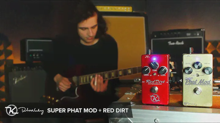 Keeley Electronics - Super Phat Mod  Overdrive + Red Dirt Overdrive