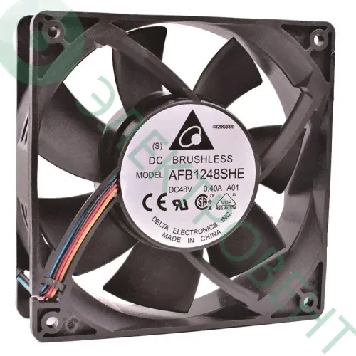 Вентилятор DC AFB1212SHE 120x120x38 12VDC Delta Electronics
