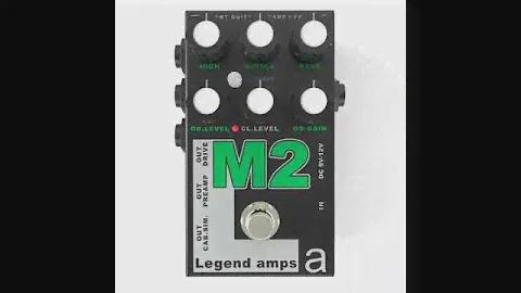 AMT Electronics M2 clean channel preamp test